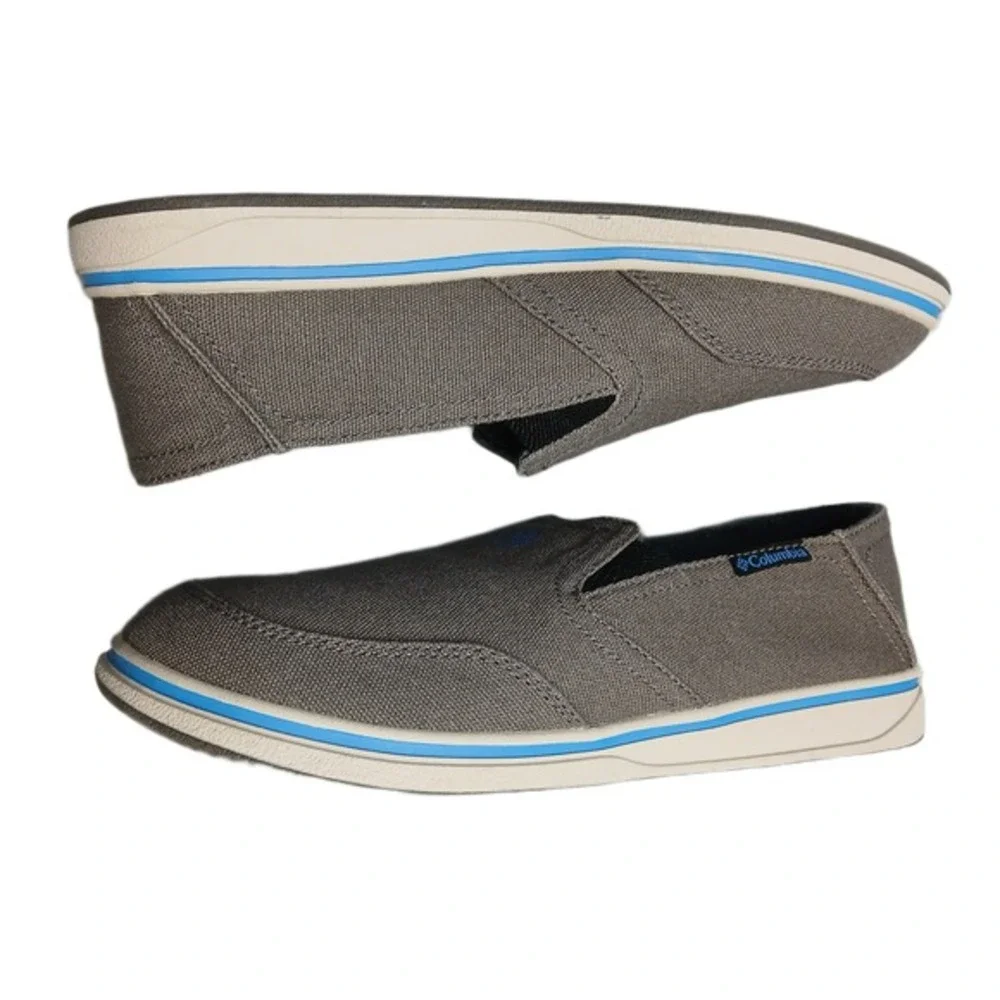 Columbia Crankbait Omni-Grip‎ Casual Sneakers Youth Size 4 Multi Canvas Slip On